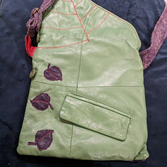 Leather crossbody purse - Picture 4 of 6